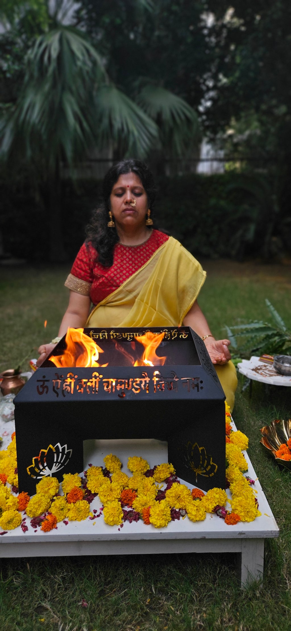 Durga Beej Mantra Havan Kund